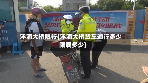 洋浦大桥限行(洋浦大桥货车通行多少限载多少)-第2张图片