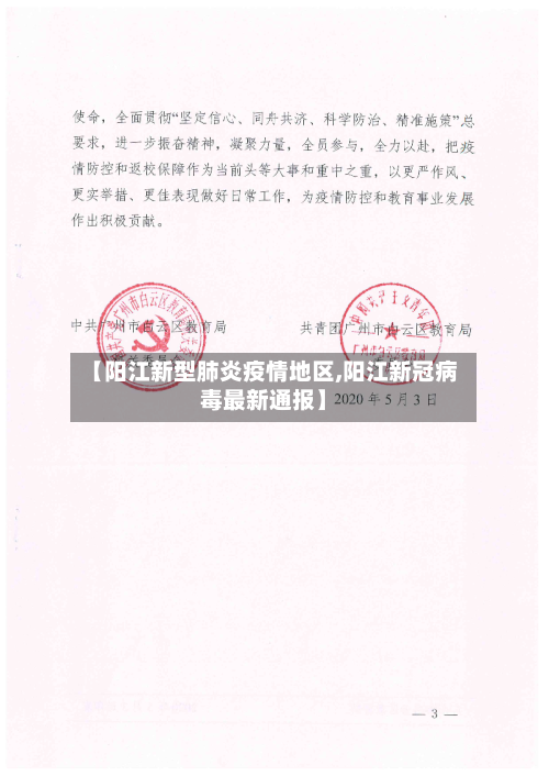 【阳江新型肺炎疫情地区,阳江新冠病毒最新通报】-第2张图片