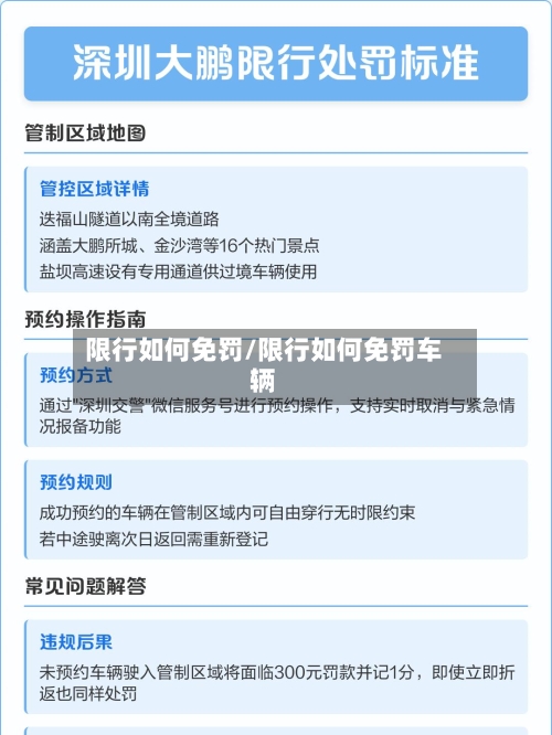 限行如何免罚/限行如何免罚车辆