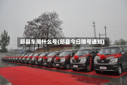邱县车限什么号(邱县今日限号通知)-第3张图片