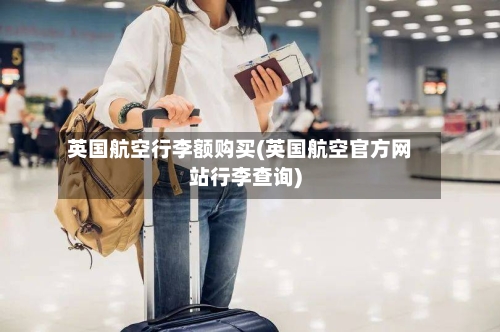 英国航空行李额购买(英国航空官方网站行李查询)