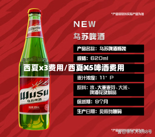 西夏x3费用/西夏X5啤酒费用