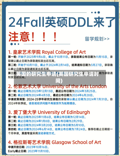 英国的研究生申请(英国研究生申请时间)-第2张图片