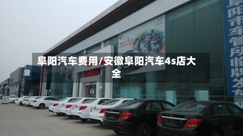 阜阳汽车费用/安徽阜阳汽车4s店大全-第2张图片