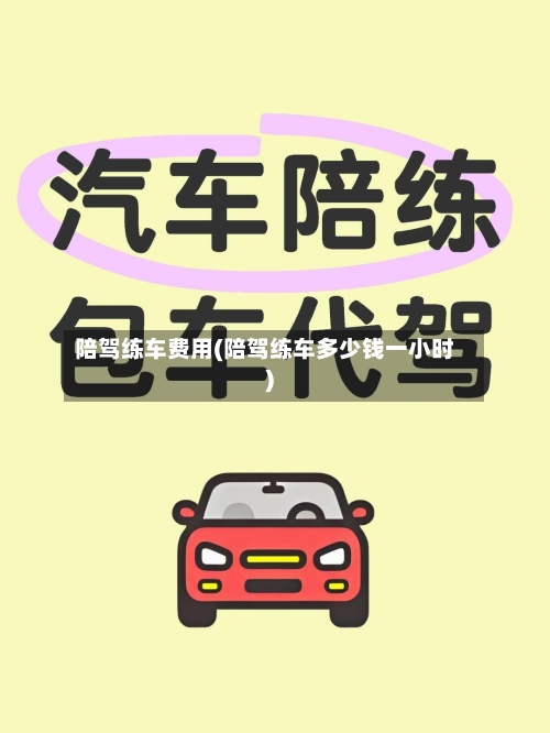 陪驾练车费用(陪驾练车多少钱一小时)-第2张图片