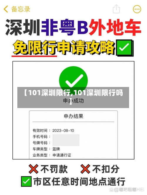 【101深圳限行,101深圳限行吗】-第2张图片