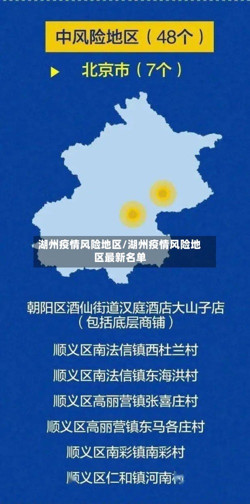 湖州疫情风险地区/湖州疫情风险地区最新名单