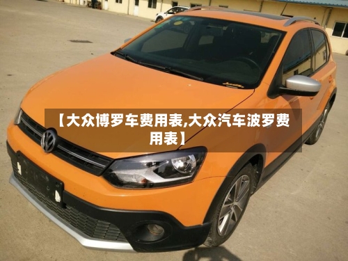 【大众博罗车费用表,大众汽车波罗费用表】-第2张图片