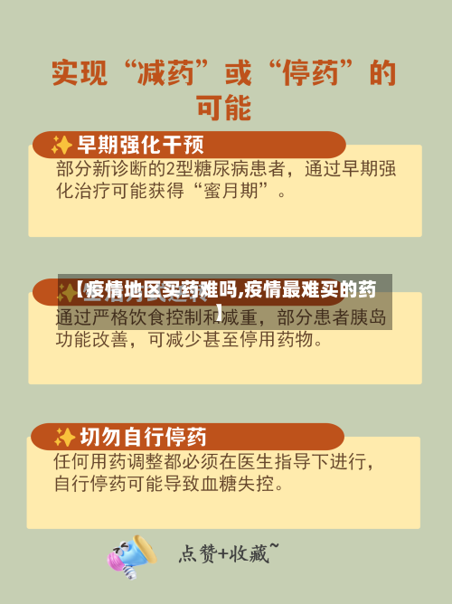【疫情地区买药难吗,疫情最难买的药】