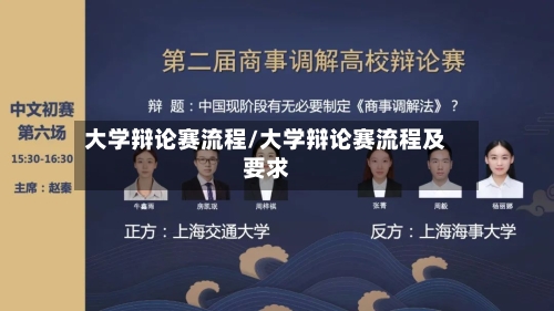 大学辩论赛流程/大学辩论赛流程及要求-第2张图片