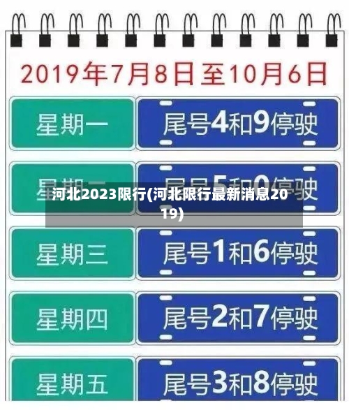 河北2023限行(河北限行最新消息2019)-第3张图片