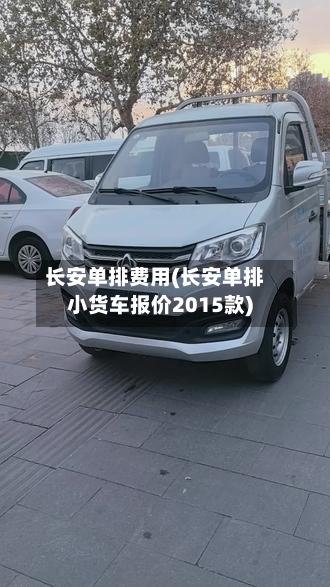长安单排费用(长安单排小货车报价2015款)-第2张图片