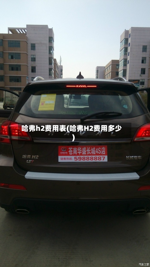 哈弗h2费用表(哈弗H2费用多少)