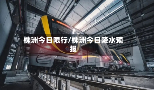 株洲今日限行/株洲今日降水预报-第2张图片
