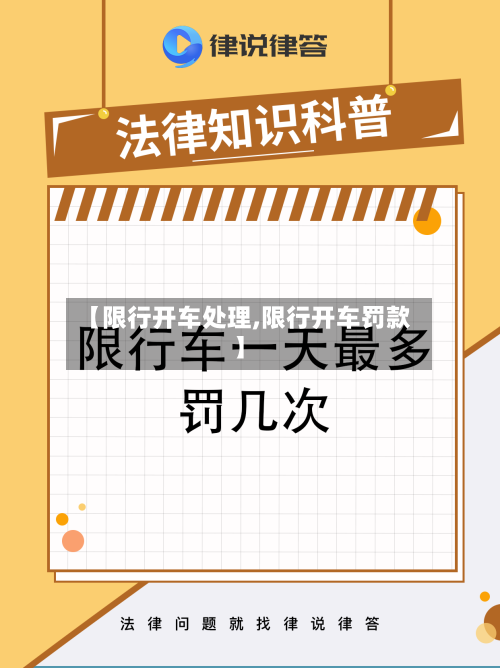 【限行开车处理,限行开车罚款】-第3张图片