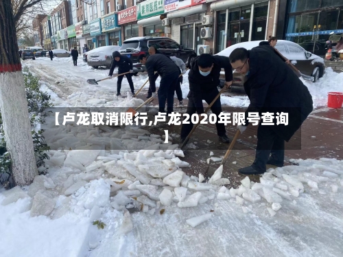 【卢龙取消限行,卢龙2020年限号查询】