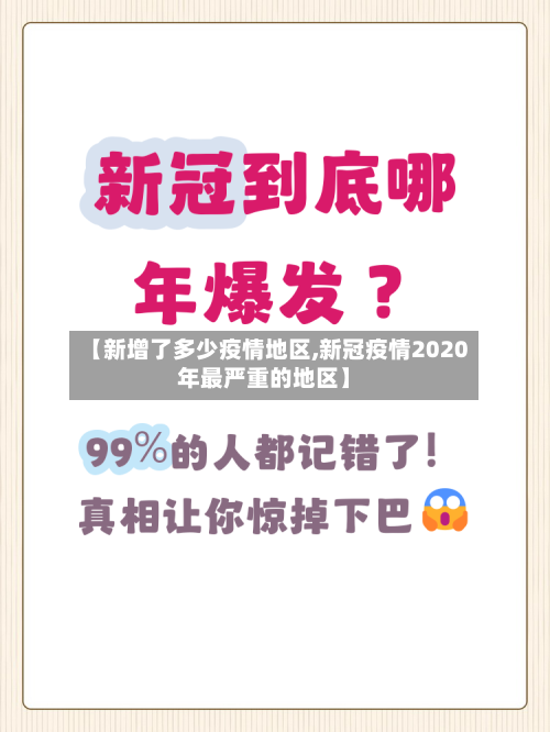 【新增了多少疫情地区,新冠疫情2020年最严重的地区】