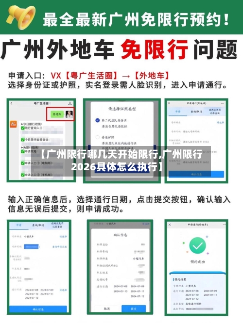 【广州限行哪几天开始限行,广州限行2026具体怎么执行】
