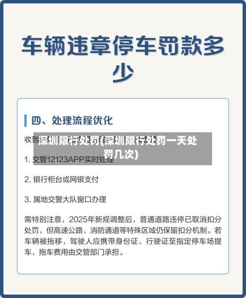 深圳限行处罚(深圳限行处罚一天处罚几次)-第2张图片