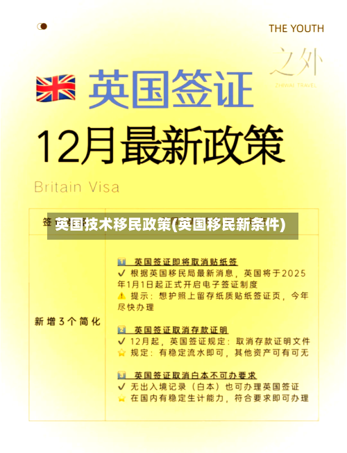 英国技术移民政策(英国移民新条件)