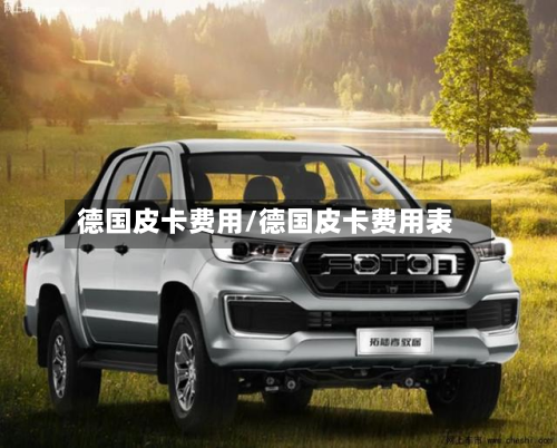 德国皮卡费用/德国皮卡费用表-第3张图片
