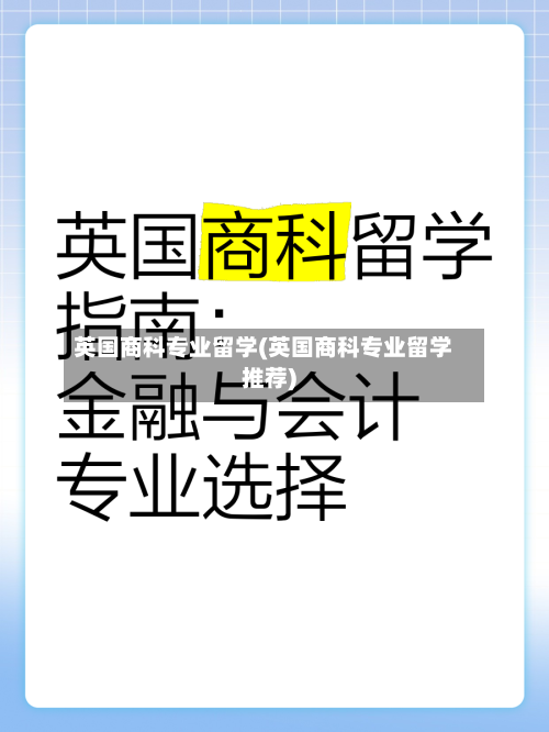 英国商科专业留学(英国商科专业留学推荐)-第3张图片