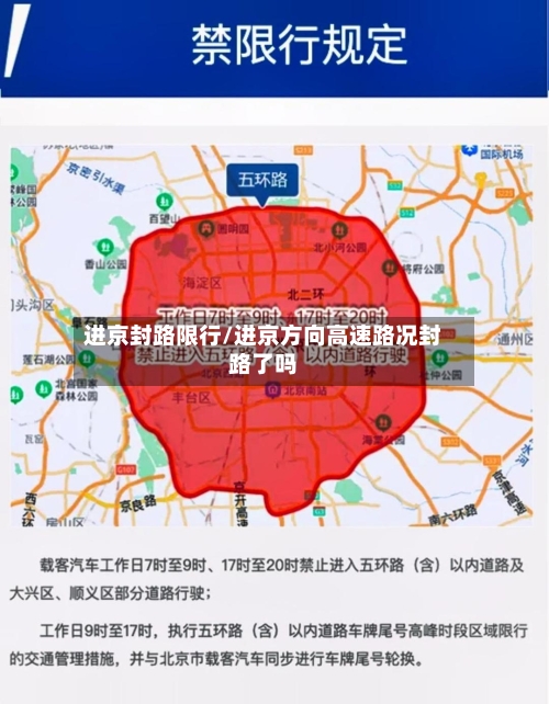 进京封路限行/进京方向高速路况封路了吗