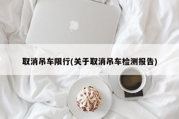 取消吊车限行(关于取消吊车检测报告)