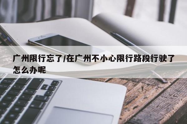 广州限行忘了/在广州不小心限行路段行驶了怎么办呢