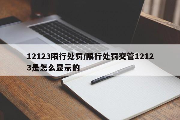 12123限行处罚/限行处罚交管12123是怎么显示的