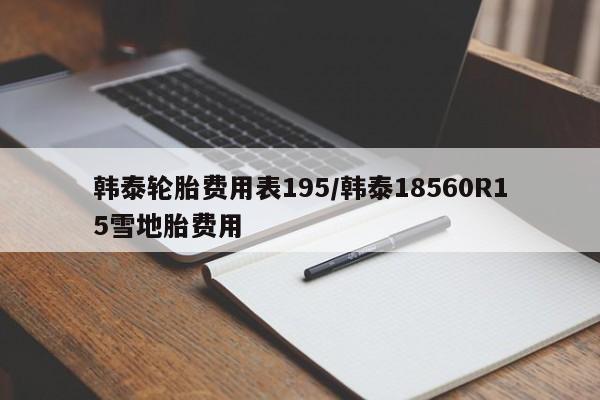 韩泰轮胎费用表195/韩泰18560R15雪地胎费用